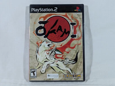Sony PlayStation 2 PS2 Okami Capcom Black New Broken Seal Read Desc - Image 1 of 4