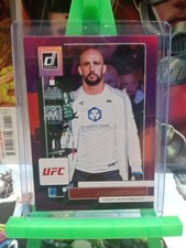 Volkan Oezdemir 2023 Panini Donruss UFC MMA Purple Flood Parallel #101
