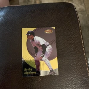 1998 Bowman's Best Bobby Higginson #75 Detroit Tigers Baseball Card - Picture 1 of 2