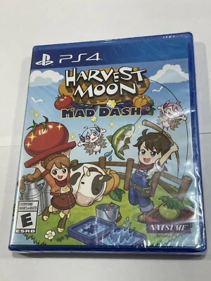 NEW Harvest Moon: Mad Dash for PlayStation 4 Video Game PS4 Factory Sealed - Image 1 of 4