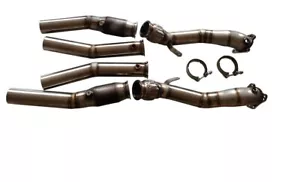 Zinram 2.7T Downpipes Lock ON 200 células y tubo de repuesto Audi RS4 B5 - Imagen 1 de 2
