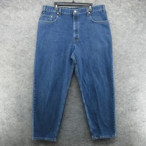 VTG Levis Jeans Mens 38x32 Blue 570 Baggy Tapered Made in USA Y2K Skater Denim - Picture 1 of 18