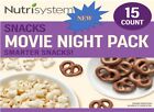 NEW Nutrisystem Movie Night Snack Pack, 15 Count