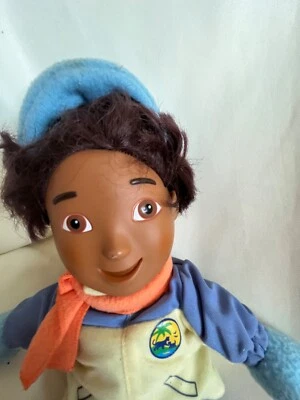 Muñeca Fisher Price Dora la Exploradora Diego 15" Cuerpo de Felpa Cara Resistente Bota Juguete Foto 1 de 3