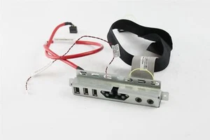 Dell Precision 690 T7400 I/O Panel W/ Cables 0JD739 0JD841 FF219MID P148J - Afbeelding 1 van 4