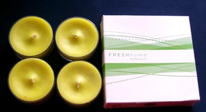 PartyLite Box (4) grüneres Gras große Teelichtkerzen Fresh Home V05137 - Bild 1 von 3