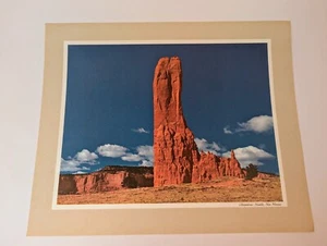 Cleopatra's Needle Harvey Caplin 14X11 Standard Oil Company Chevron Trail 1950s - Picture 1 of 8