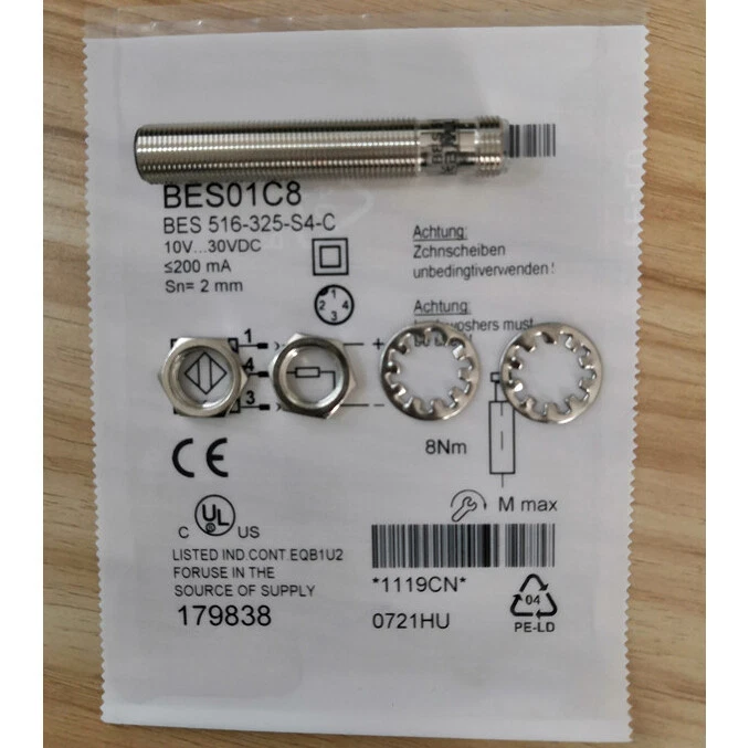 1pc Balluff Bes 516-325-s4-c Proximity Sensor ZS