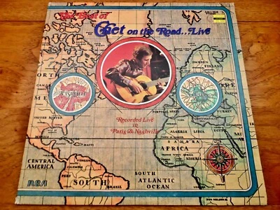 Chet Atkins ‎♫ The Best of Chet on the Road...Live ♫ 1980 RCA Records Vinyl NM - Image 1 of 3