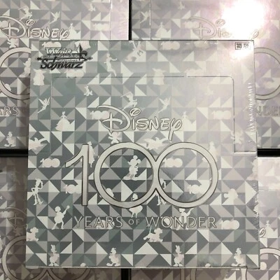 Disney100 Celebration Trading Card Weiss Schwarz Booster Box Sealed Unopened - Image 1 of 4