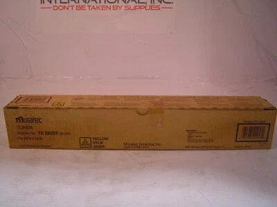 Genuine Muratec TS2828Y Yellow Toner Cartridge MFX-C2828 A11G2M2 - Image 1 of 4