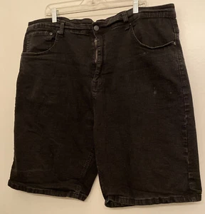 Across the pond Signature Line Stretch Short Denim Jet Black Farbe Herren Gr. 44 - Bild 1 von 11