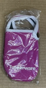 Neu Tupperware Thermo Koozie Typ Telefonhalter Auszeichnung Rosa - Bild 1 von 1