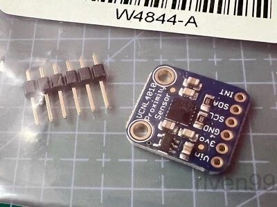 Adafruit VCNL4010 Proximity/Light sensor breadboard breakout board, I2C, 3.3V/5V