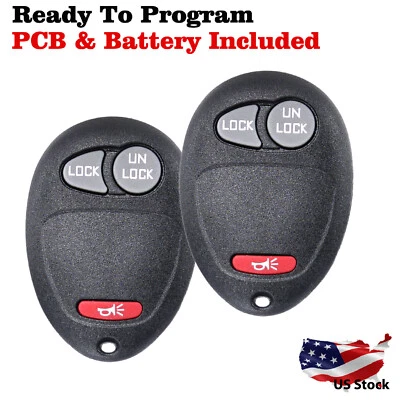 2 Para 2006 2007 2008 2009 2010 Hummer H3 Coche Mando a Distancia Sin Llave Llavero L2C0007T Foto 1 de 4