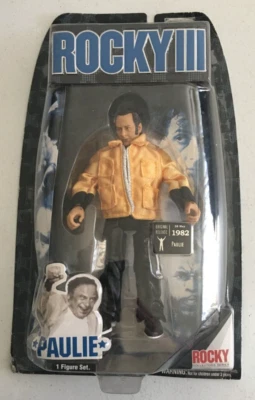 Figura Chaqueta Jakks Pacific Rocky III Paulie Ringside Gold NUEVA EN PAQUETE Foto 1 de 2