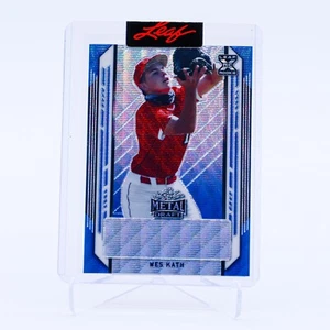 2021 Leaf Metal Wes Kath RC Unsigned Pre-Production Proof 1/1 - Picture 1 of 2