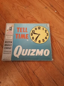 Vintage Milton Bradley Tell Time Quizmo  - Picture 1 of 2