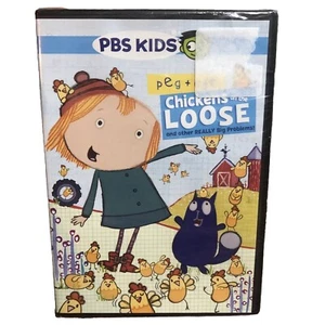 PBS Kids Peg & Cat Chickens on the Loose NEW DVD Movie Cartoons Kids TV Shows - Picture 1 of 3