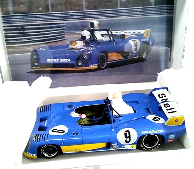 1:18 Matra Simca MS 670B 1974 Le Mans #9 3rd Overall Spark RARE - Image 1 of 4