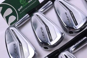 Cobra Forged Tec X 2022 Irons / 4-PW+GW / Stiff Flex KBS PGI 85 Shafts - Picture 1 of 7