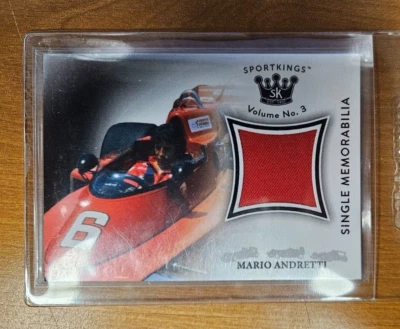 Sportkings Mario Andretti Single Memorabilia Volume 3 Swatch - Image 1 of 2