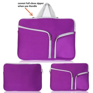 Laptop sleeve case 13"for Acer Chromebook Spin713 Asus ZenBook Duo Pixelbook Go - Picture 1 of 3