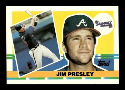 1990 Topps Big Series 3 304 Jim Presley BXCP14 - Image 1 of 2