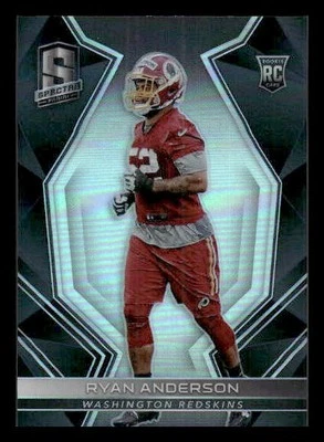 2017 Panini Spectra #149 Ryan Anderson /99 Rookie Washington Redskins - Image 1 of 2