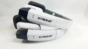 2pcs XTRONS Stereo Wireless IR Headphones Headset For Car Roof Monitor TV Player - Picture 1 of 4