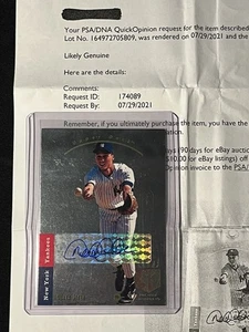 1993 SP PSA/DNA Pre-Cert DEREK JETER #279 RC Auto ! Quick Opinion Verified ! - Picture 1 of 4