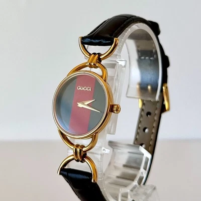 GUCCI Womens Quartz Watch 6000.2L Battery Replaced - Image 1 of 4