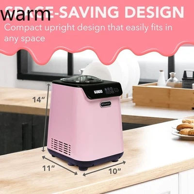 Máquina para hacer helados Whynter automática 1,28 cuartos de galón precio de venta vertical Foto 1 de 2