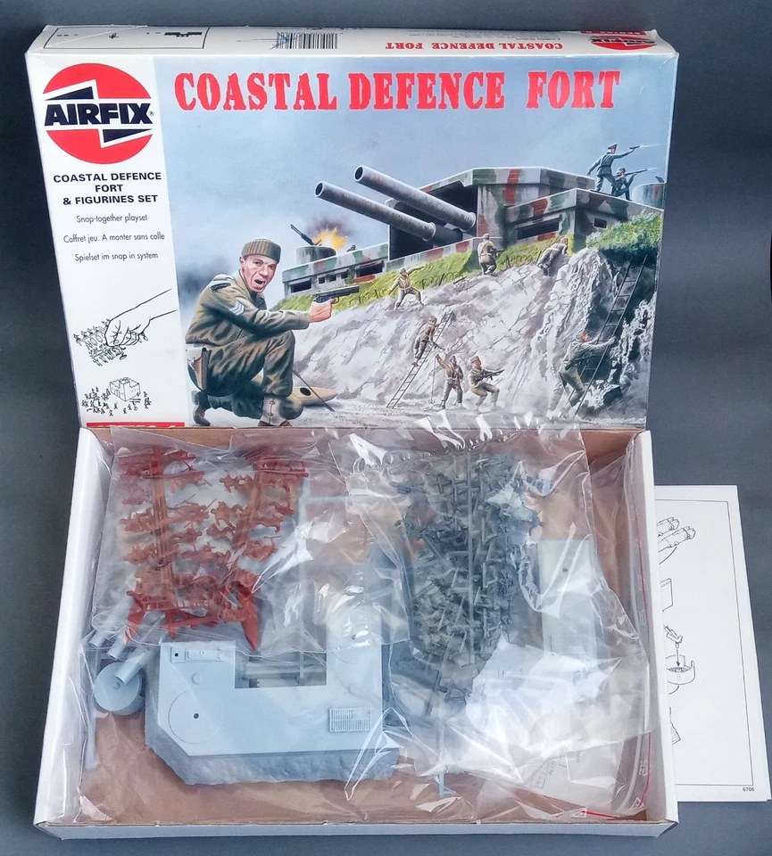 Costal Defence Fort 1/72 Airfix 6706 Vintage rare kit - Image 1 of 1
