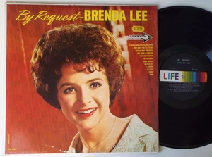 BRENDA LEE - BY REQUEST. USA LP 1985.  DECCA RECORDS DL4509 - Picture 1 of 3