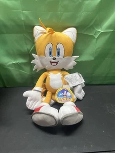 Peluche nuevo con etiquetas Sonic The Hedgehog “TAILS” 20" - Imagen 1 de 2