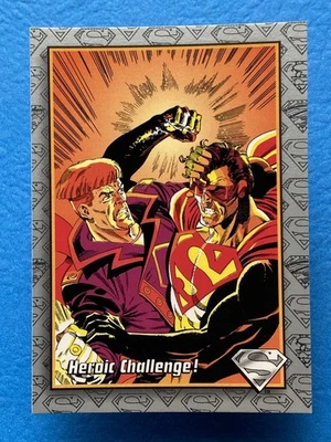 Heroic Challenge! 1993 Skybox The Return of Superman #23 - Image 1 of 2