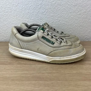 Mephisto Match Shoes Tan White Pebbled Leather Spikeless Golf Designer Sz 9.5 - Picture 1 of 12