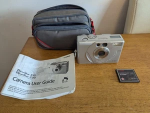 Canon Digital Camera PowerShot S10 2.1MP Silver Tested Working  - Picture 1 of 13