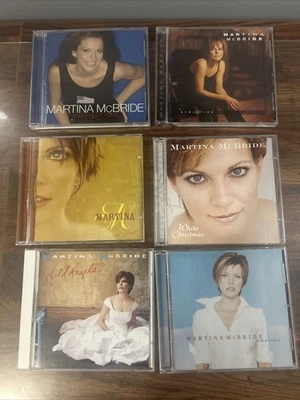 Martina McBride - County Music CD Lot Of 6 Albums RCA - Wild Angels, Martina, Foto 1 de 4