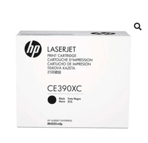 HP 90X CE390XC LaserJet M4555 Series 24K Black Print Cartridge Genuine (J5) - Picture 1 of 2