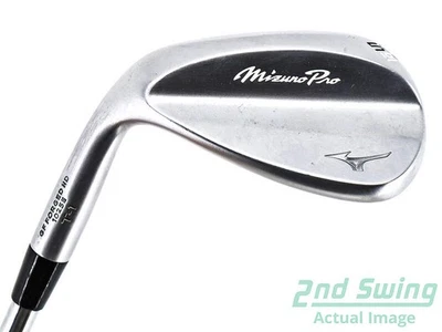Mint Mizuno Pro T-1 Soft White Satin Wedge Sand SW 56° Steel Stiff Left 35.25in - Image 1 of 4