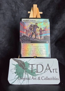 MARSHAL'S ANTHEM ~ NM ~ MTG Magic - 0453 PIP Fallout - FOIL Extended Art - Picture 1 of 1