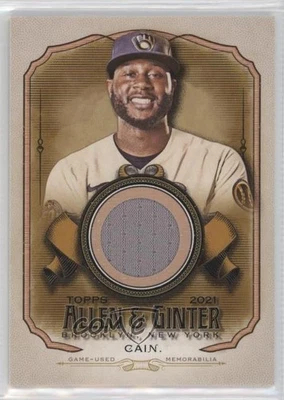 2021 Topps Allen & Ginter's Full Size Relics B Lorenzo Cain #AGA-LC - Image 1 of 2