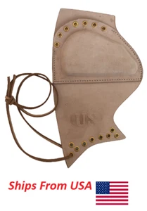 U.S. M1 GARAND LEATHER SNIPER RIFLE CHEEK PAD RIGHT HAND - REPRODUCTION - Picture 1 of 5