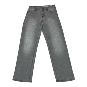 Children's Place Boys 8 Gray Wash Stretch Straight Leg Jeans Adjustable Waist - Picture 1 of 6