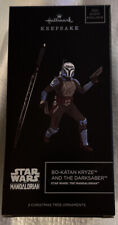 Star Wars Celebration 2022 Hallmark Keepsake Ornament Bo-Katan Kryze & Darksaber