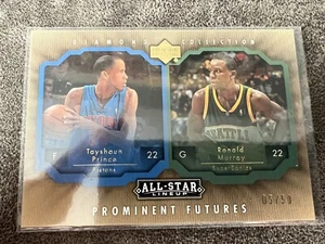 2004-05 Upper Deck All-Star Lineup Prominent Futures Tayshaun Prince/Murray /50 - Picture 1 of 3