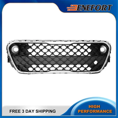 Nuevo parachoques delantero parrilla inferior con orificios de luz antiniebla para Kia Soul 2020 2021 2022 Foto 1 de 2