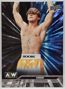 AEW 2024 Upper Deck Wrestling Card HOOK  Outburst Parallel #68 - Picture 1 of 2